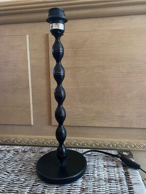 Vintage IKEA Copper Bobbin Table Lamp - 18" Accent Decor